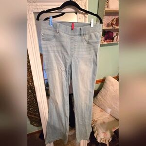 SPANX Light Blue Flare Jeans